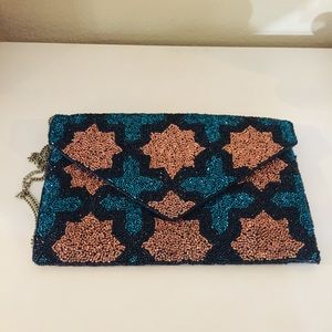 Worn Once From St. Xavier Beaded Crossbody $128